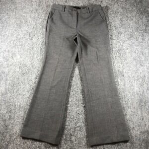 Talbots Pants Womens 8 P Gray Raleigh Straight Leg Dress Work Stretch Career